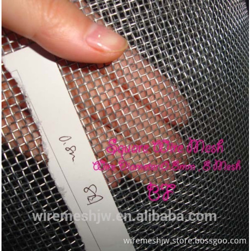 Anping Factory Weaving Mosquito Screen Netting Square Wire Mesh